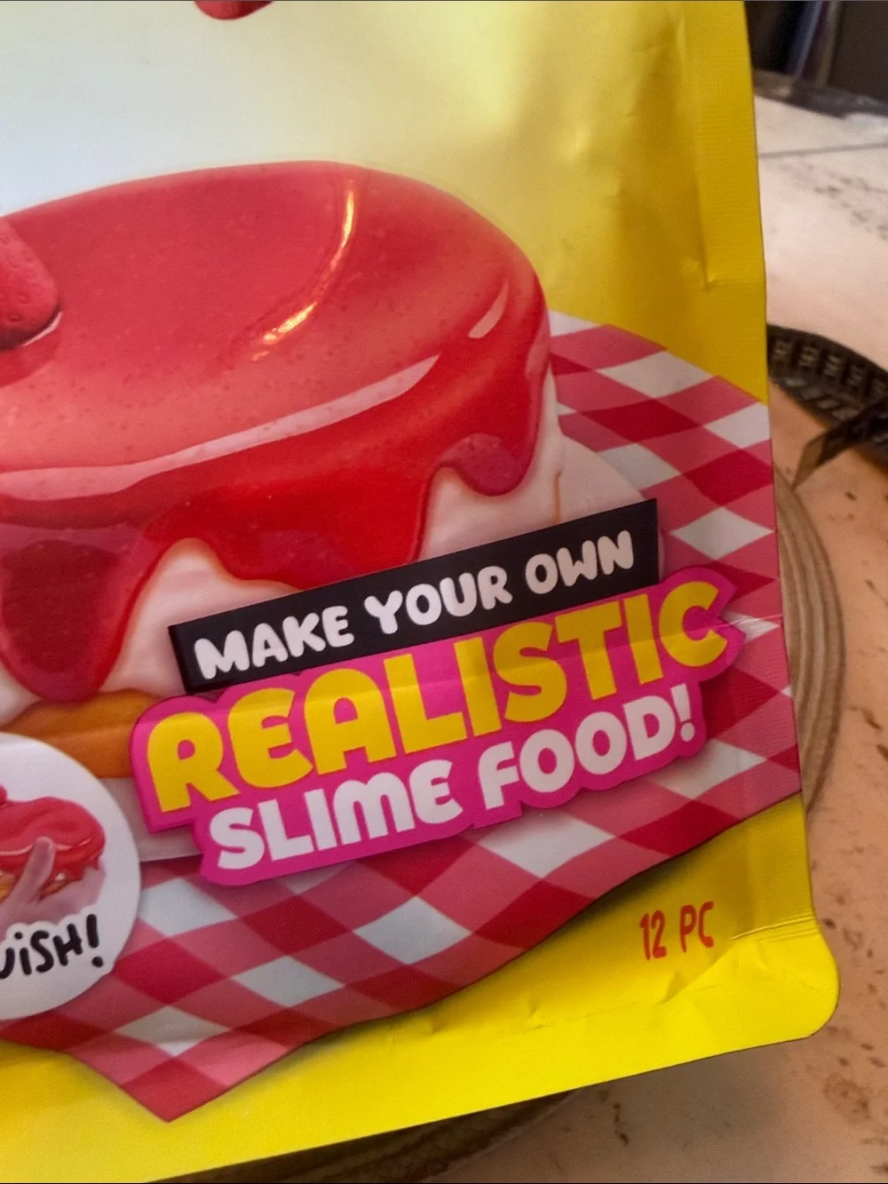 Zuru Slime Mart Strawberry Cheesecake Realistic Slime Food - New Packaging
